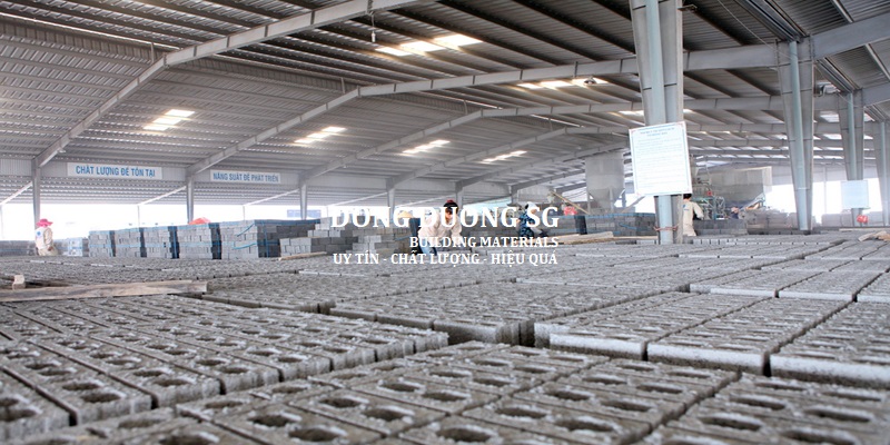 Kho, nhà máy sản xuất gạch | gạch không nung - gạch block