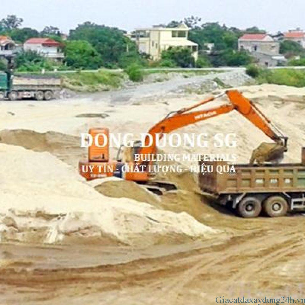 Bảng báo giá cát bê tông được cung cấp cam kết chất lượng đảm bảo