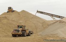 Bão cát xây dựng " cát san lấp, cát xây tô, cát bê tông.